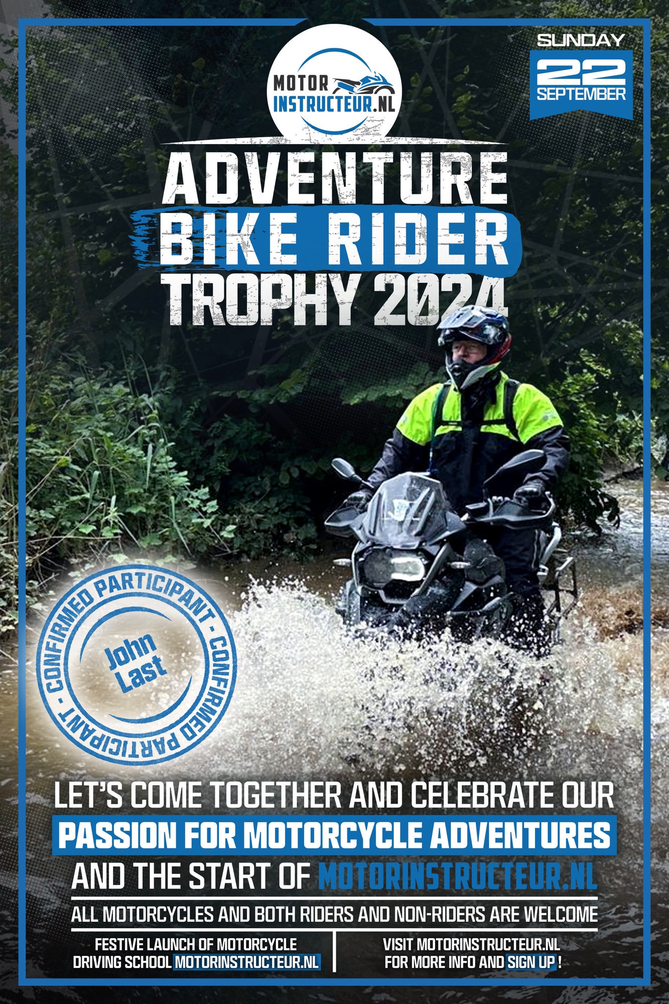 John Last – Deelnemer #08 Adventure Bike Rider Trophy 2024