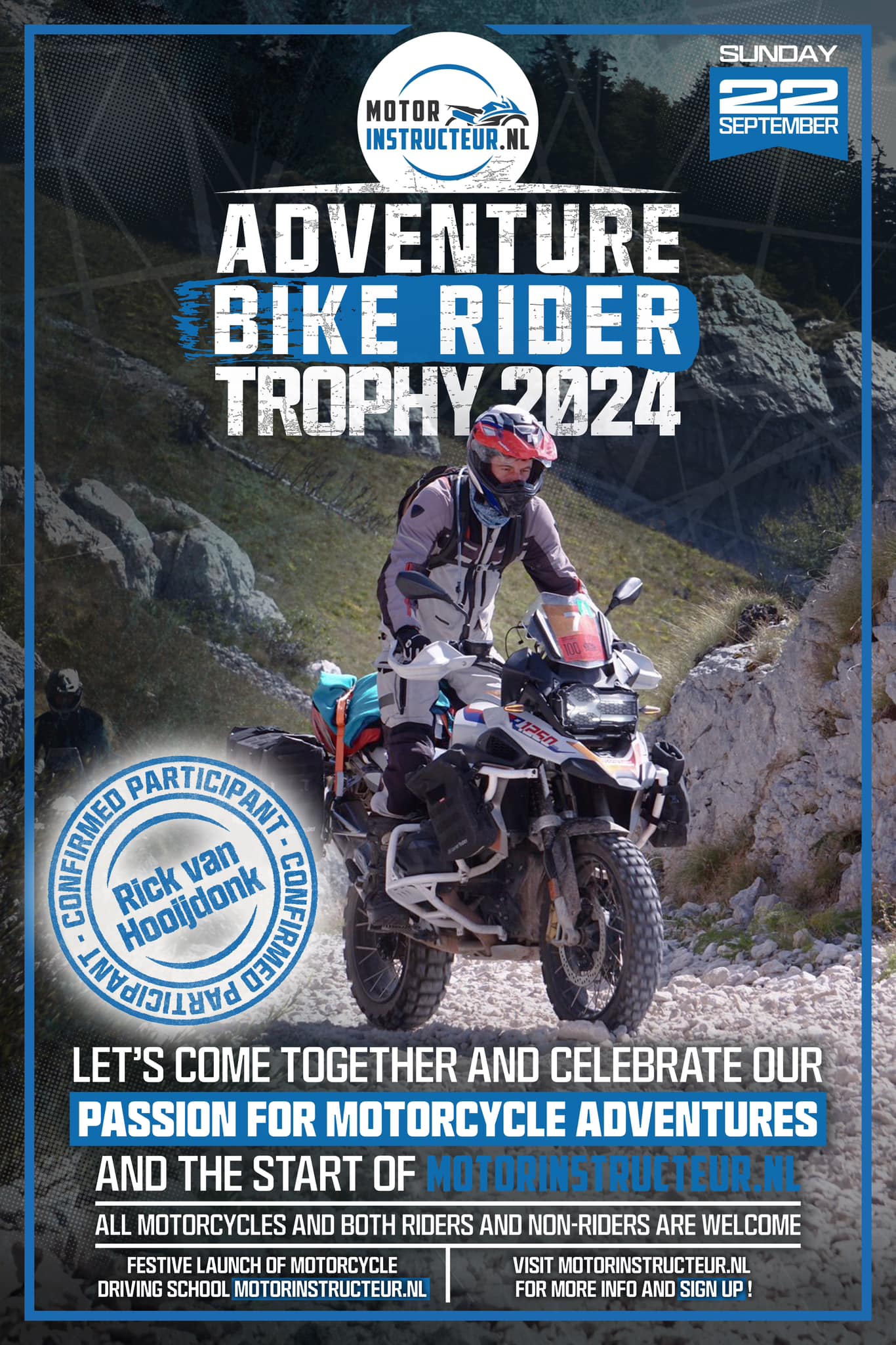 Rick van Hooijdonk – Deelnemer #06 Adventure Bike Rider Trophy 2024